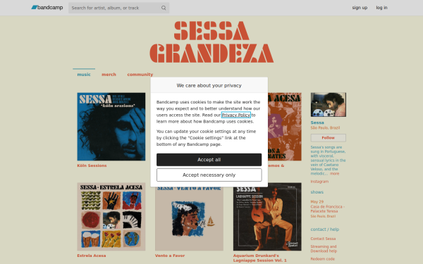 sessa.bandcamp.com