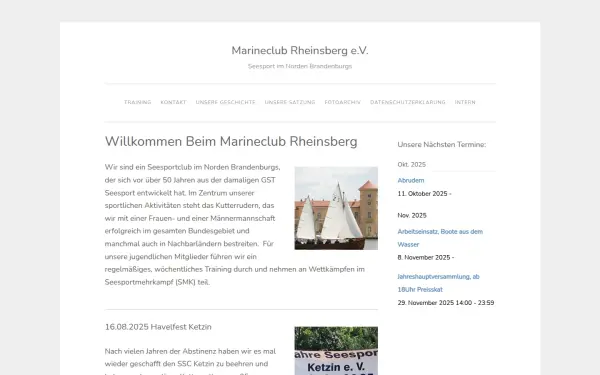 marineclub-rheinsberg.de