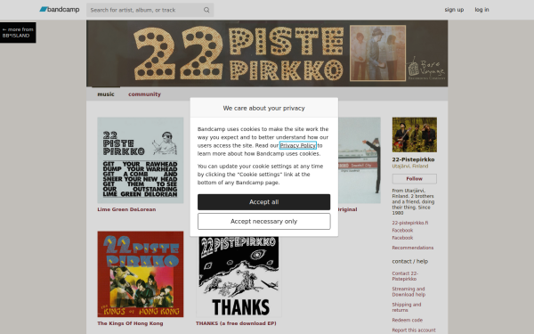 22-pistepirkko.bandcamp.com