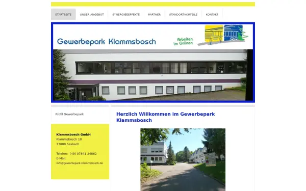 www.gewerbepark-klammsbosch.de