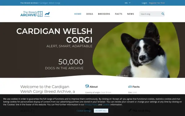 cardiganwelshcorgi.breedarchive.com