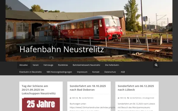hafenbahn-neustrelitz.de