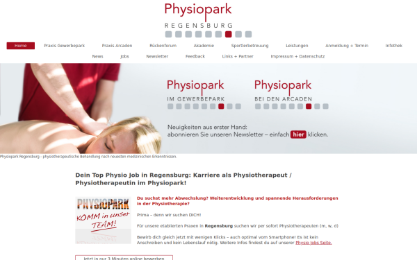www.physiopark-regensburg.de