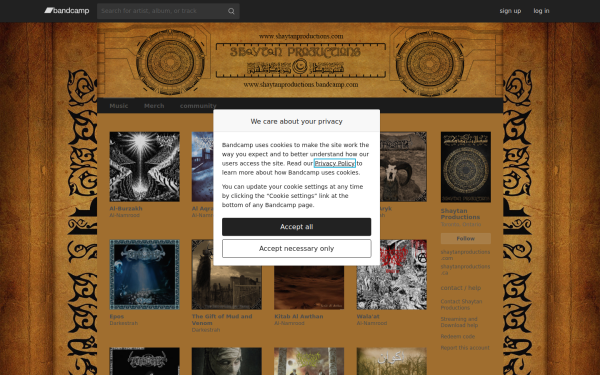 shaytanproductions.bandcamp.com