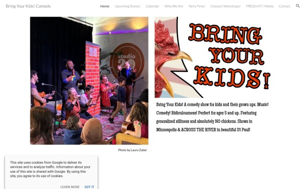 www.bringyourkidscomedy.com