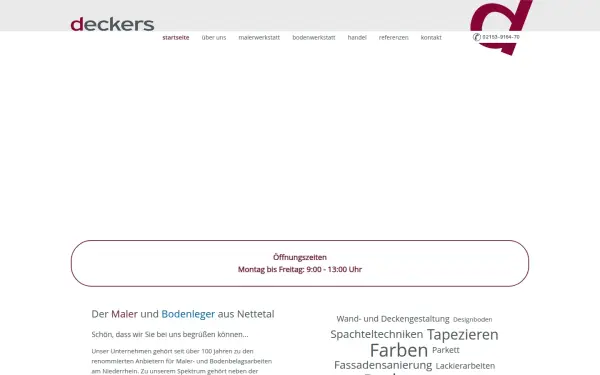 www.maler-deckers.de