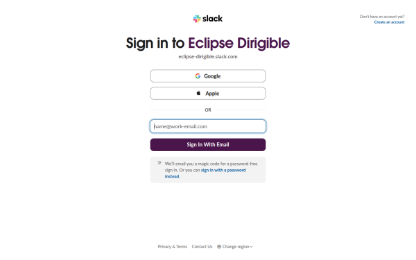 eclipse-dirigible.slack.com