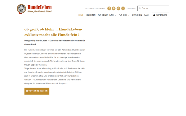 www.hundeleben-exklusiv.de