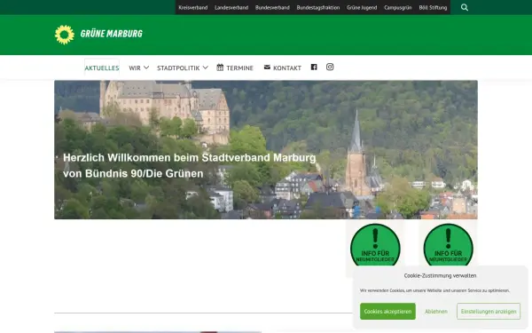 gruene-marburg.de