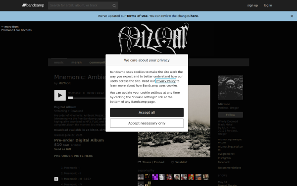 mizmor.bandcamp.com