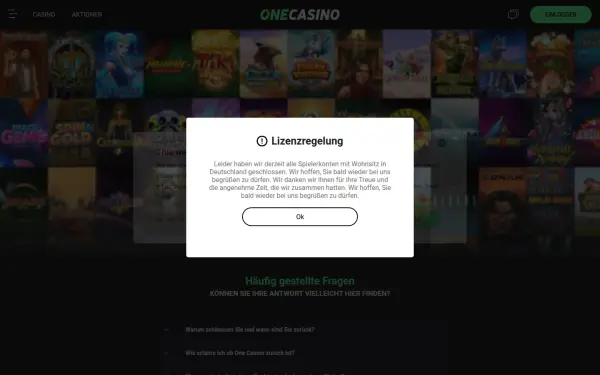 www.onecasino.com