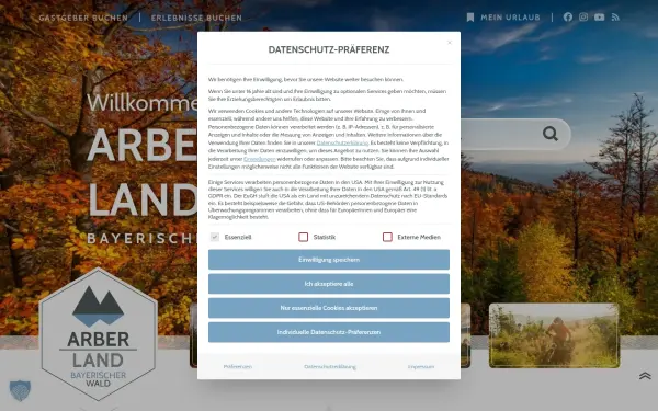 www.arberland-bayerischer-wald.de