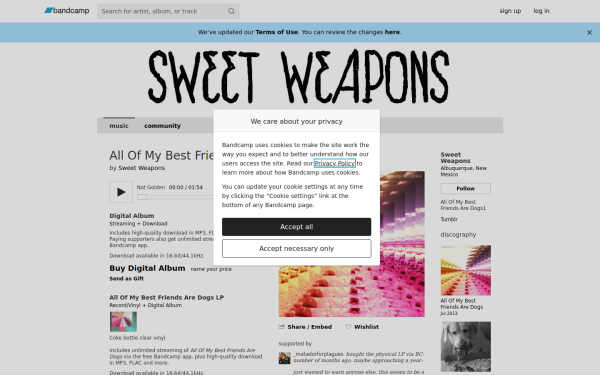 sweetweapons.bandcamp.com