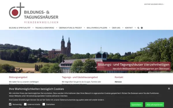 bildungshaeuser-vierzehnheiligen.de