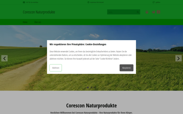 www.corescon-naturprodukte.de