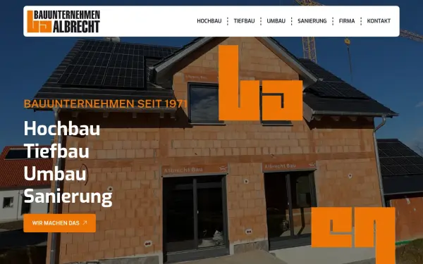 bauunternehmen-albrecht.com