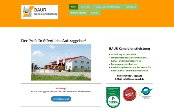www.baur-kanal.de
