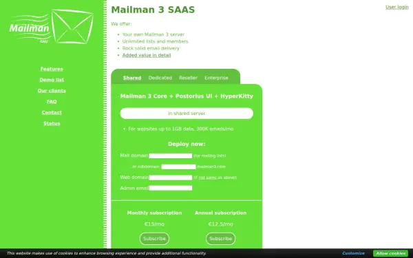 mailman3.com