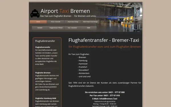 airport-bremen-shuttle.de