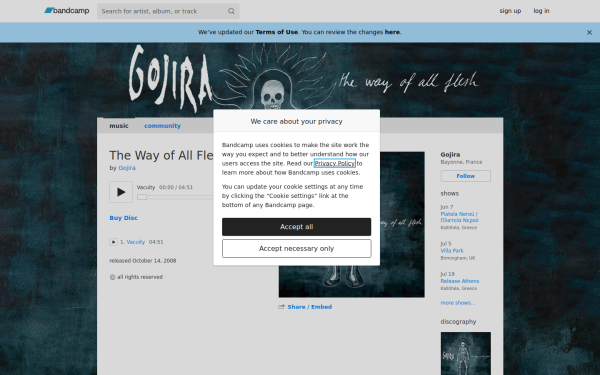 gojira.bandcamp.com