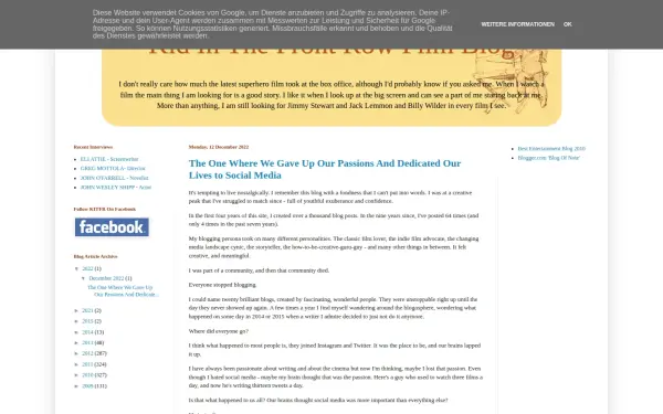 www.kidinthefrontrow.com