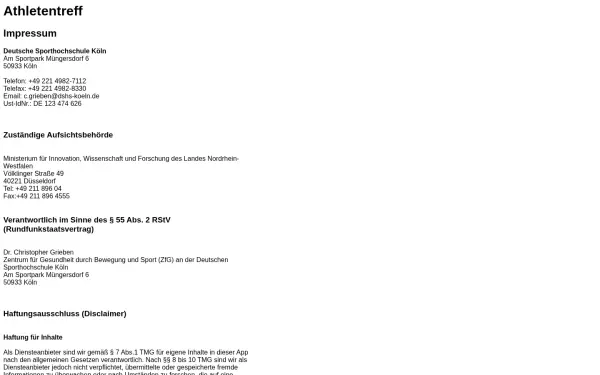 www.athletentreff.de
