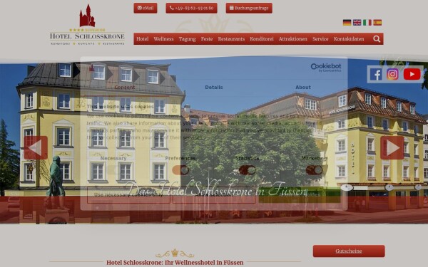 www.schlosskrone.de