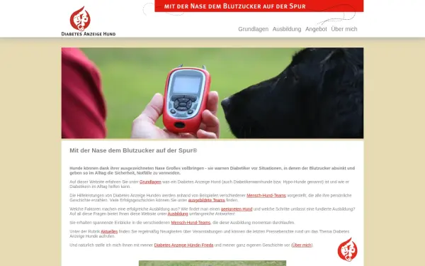 diabetesanzeigehund.de