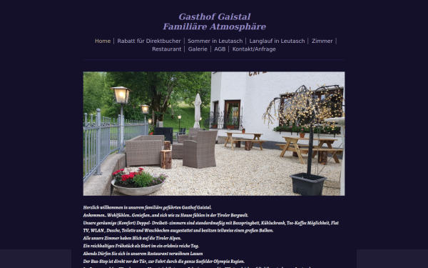 www.gasthofgaistal.at