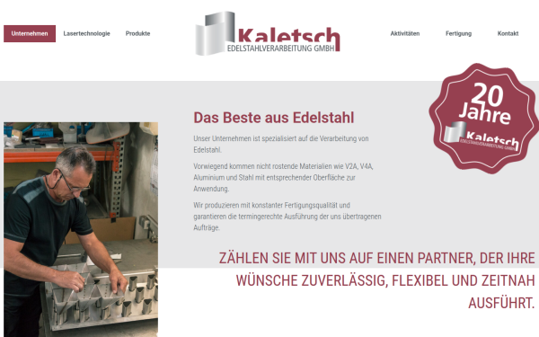 kaletsch-edelstahl.de