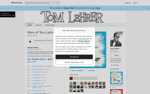 tomlehrer.bandcamp.com