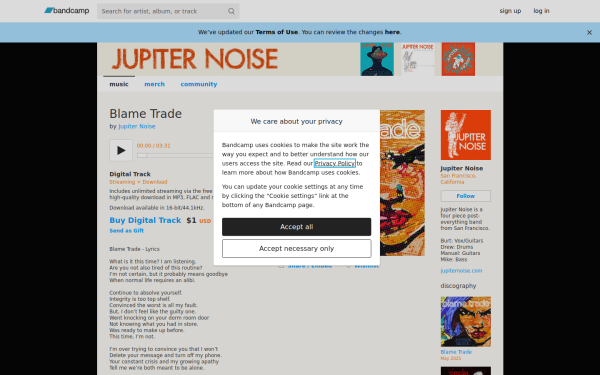 jupiternoise.bandcamp.com