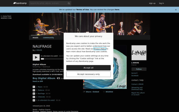 lenvie.bandcamp.com