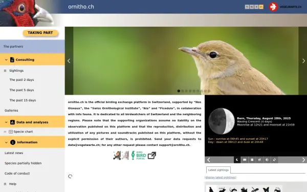 www.ornitho.ch