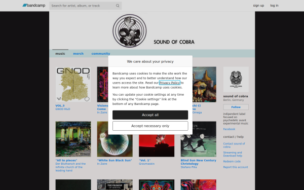 soundofcobra.bandcamp.com