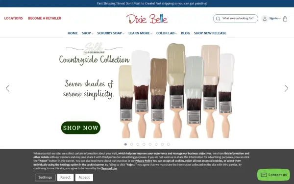 dixiebellepaint.com