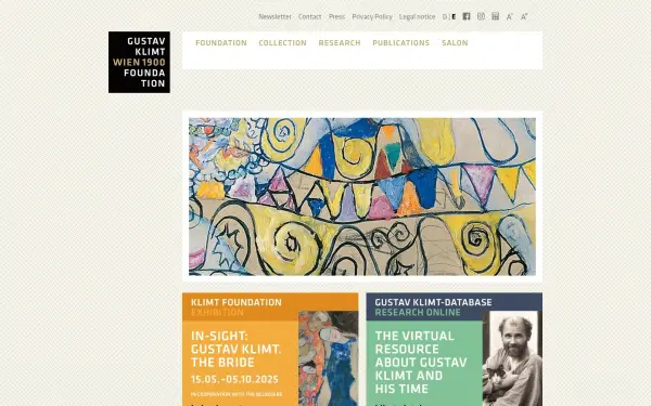 www.klimt-foundation.com
