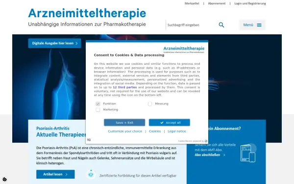 www.arzneimitteltherapie.de