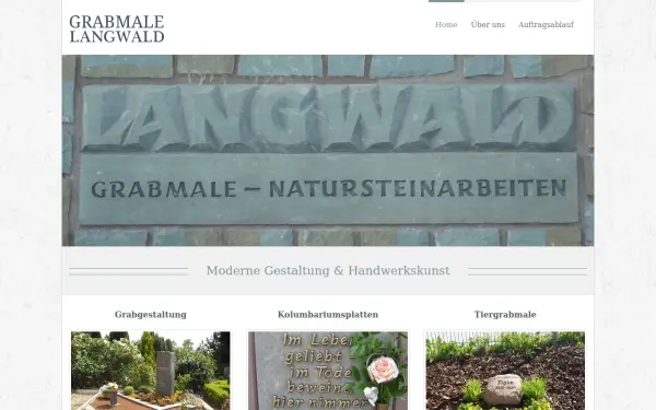 www.grabmale-langwald.de