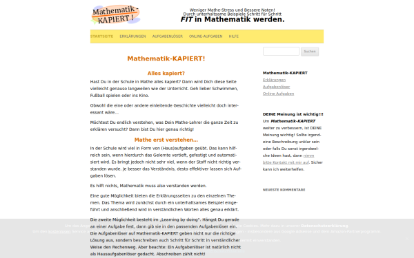 mathematik-kapiert.de