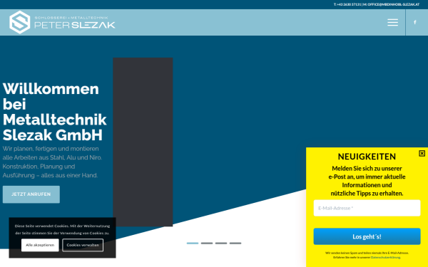 www.metallbau-schlosserei-slezak.at