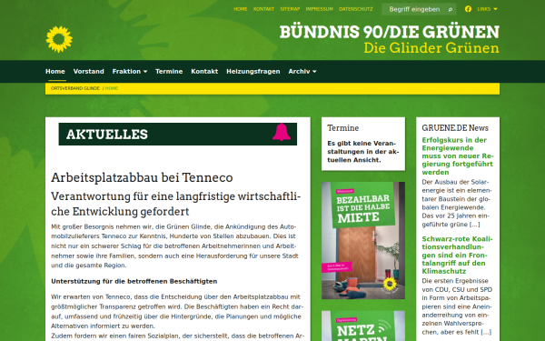 gruene-glinde.de