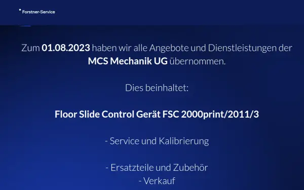 www.forstner-service.de