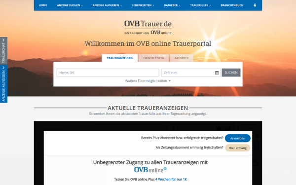 trauer.ovb-online.de
