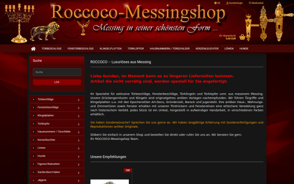 www.roccoco-messingshop.de