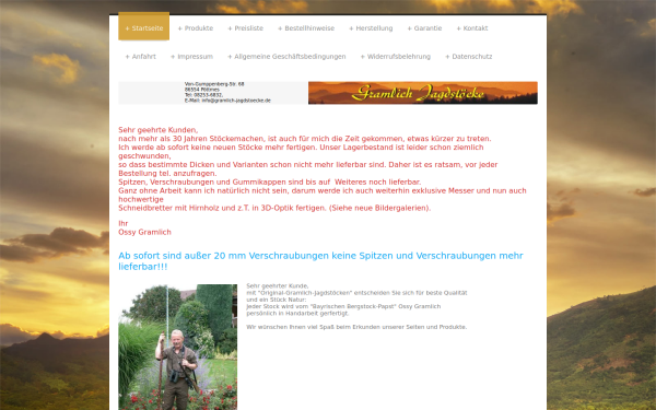 www.gramlich-jagdstoecke.de