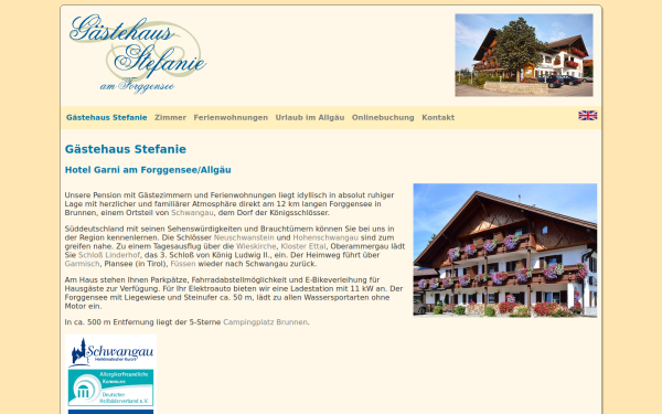 www.gaestehaus-stefanie.de