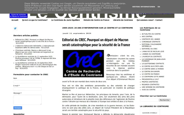 www.lecentrisme.com