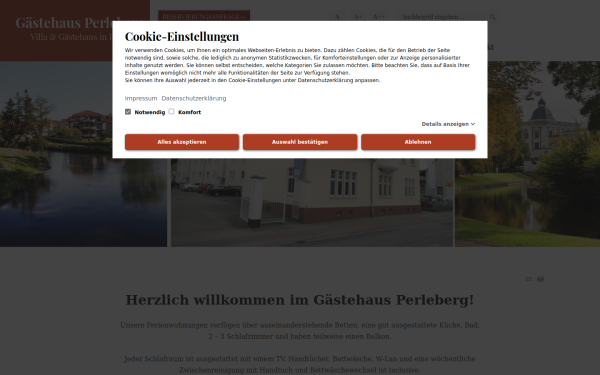 www.gaestehausperleberg.de