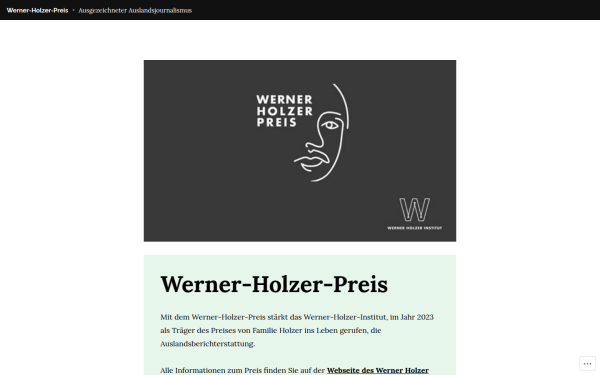 werner-holzer-preis.com